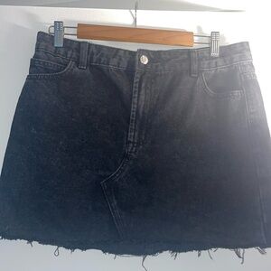 Primark Black Demin Skirt